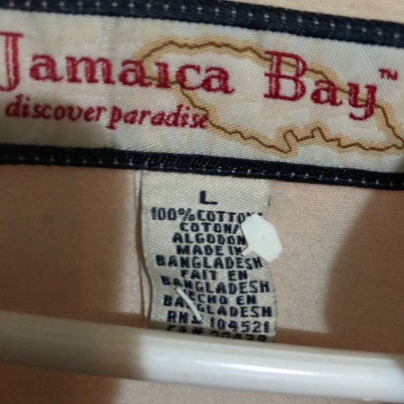 🌻Jamaica Bay 100% Cotton Preppy Jacket Size L💛 - Picture 5 of 5